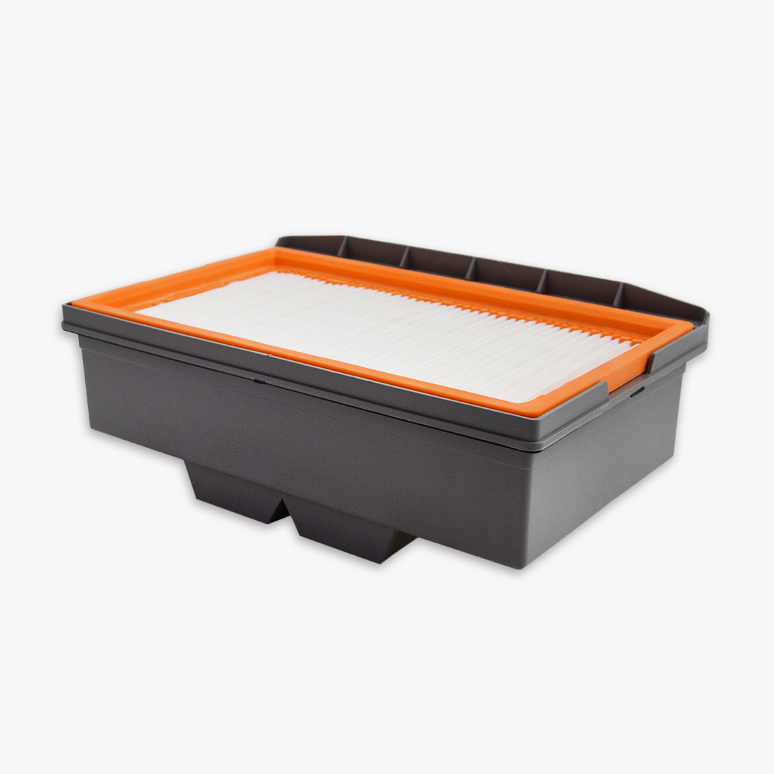 Flachfaltenfilter PES mit Rahmen